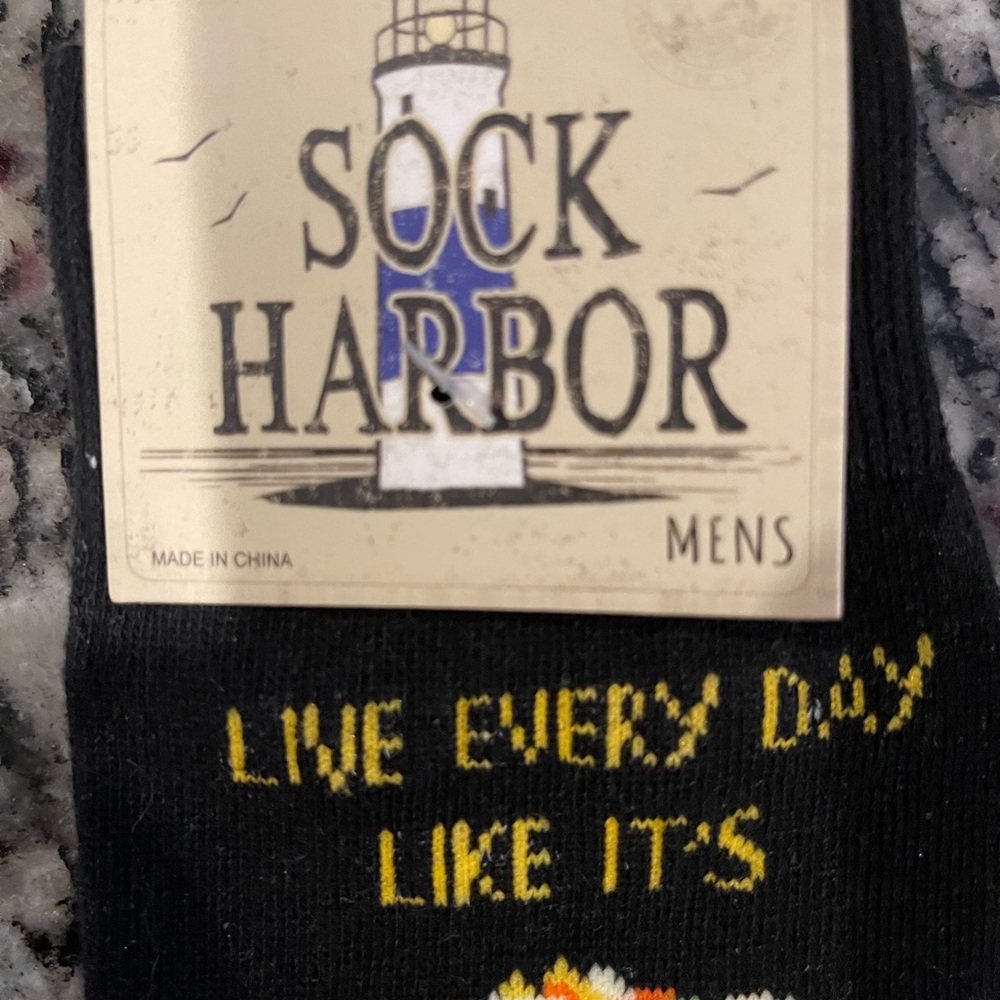 Sock Harbor black socks